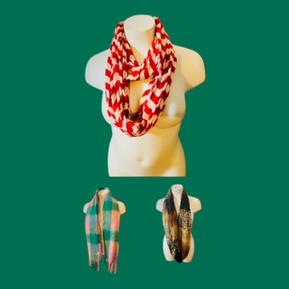 Stylish Scarf Trio - Picture 2 of 16